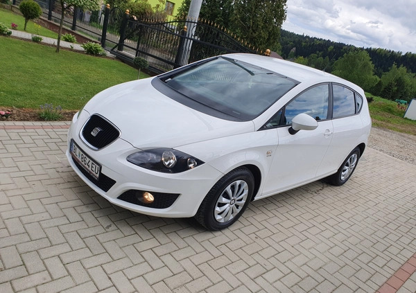 Seat Leon cena 16900 przebieg: 163485, rok produkcji 2010 z Wąchock małe 667